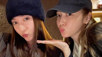 南韓最美姐妹花「龍年首張合照」 無敵基因美到窒息 