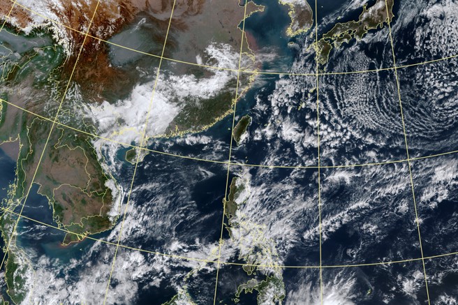 今天各地晴朗穩定，不過清晨及夜晚輻射冷卻效應明顯，氣溫偏低。（中央氣象署提供）