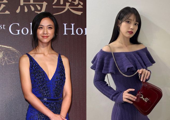 湯唯驚喜現身IU新曲MV。（圖／中時資料照、IU IG）