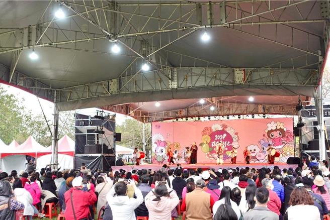 2024花在彰化从大年初一至16在溪州公园隆重登场，每天的上午9点到下午6点免费开放，今年以「彰化百宝城」为主题。（彰化县政府提供／吴建辉彰化传真）
