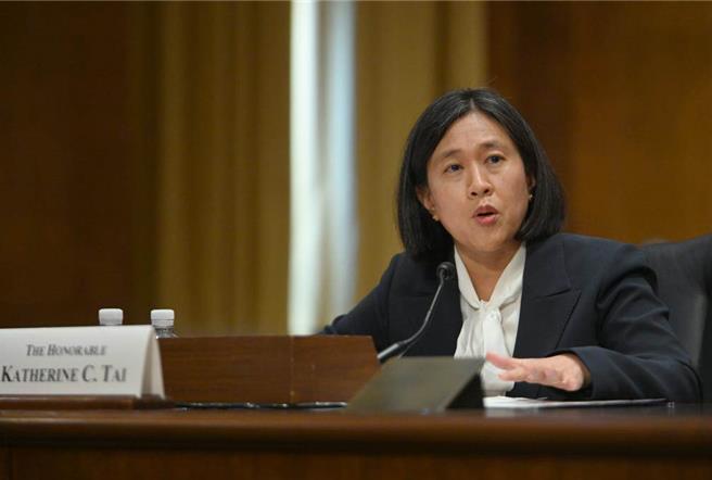 美國貿易代表戴琪12日在美國智庫外交關係協會舉行的一場對話上，為美國對中國大陸產品徵收關稅的作法辯護，稱關稅是解決不公平貿易做法的一個工具。（中新社）