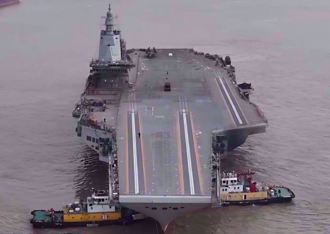 陸福建號航母出現「雷射近防系統」？退將驚爆玄機