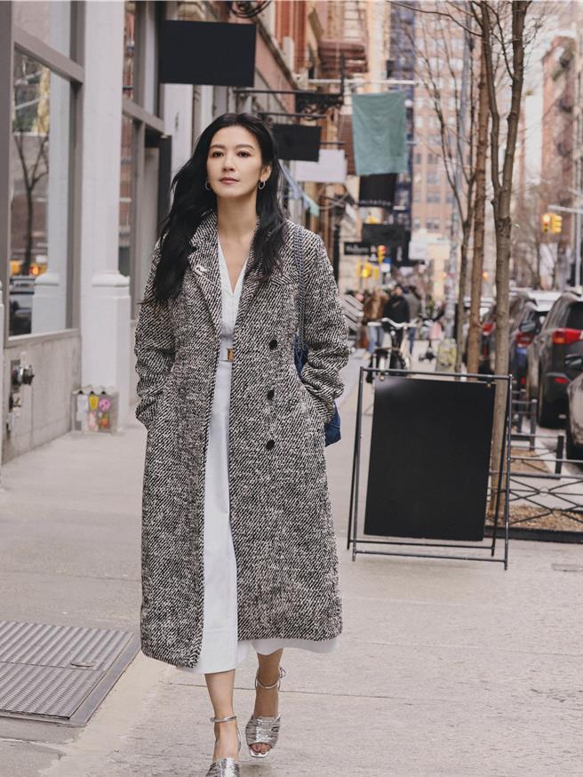 林熙蕾紐約參與時裝秀。（喜鵲娛樂提供）