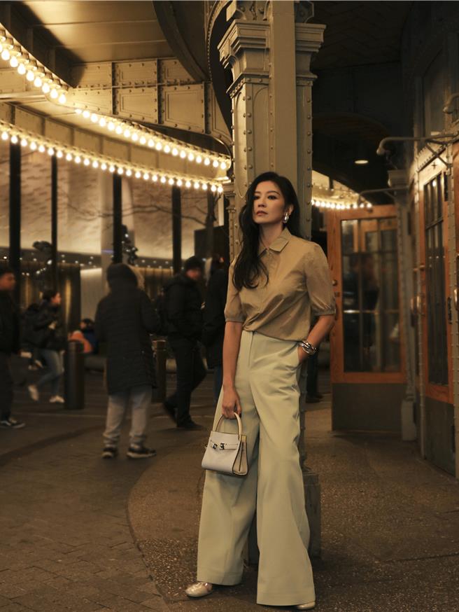 林熙蕾紐約參與時裝秀。（喜鵲娛樂提供）