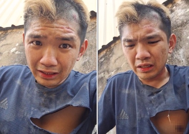 晚安小鸡因涉嫌散布不实讯息遭柬埔寨警方逮捕后，脸书粉专全部清空。（翻摄自晚安小鸡脸书）