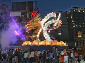 台北燈節17日登場 10米高主燈「城現光龍」今晚西門試燈