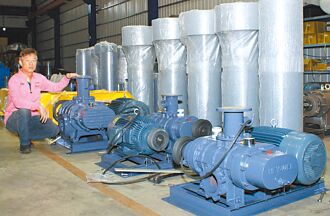 黑偉機械螺旋式鼓風機 節能30％