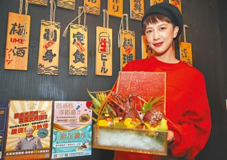 劉奕兒新年展身手一龍三吃