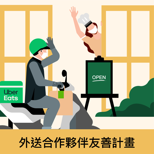 uber话题讨论度高（示意图／取自官方脸书）