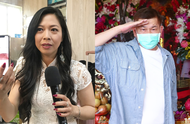 卢靓过去和澎恰恰因自瀆光碟事件杠上。（图／中时资料照）