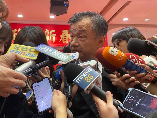 陆委会主委邱太三。（黄婉婷摄）