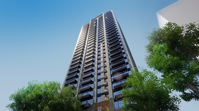 和纮大景旭规划2～4房，基地三面临路且2房都拥三面採光，是少见的稀有产品。(图/业者提供)