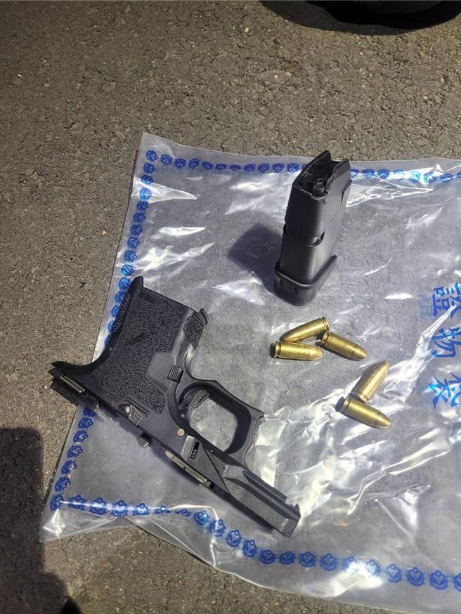 警方起获犯案用枪只。（警方提供）