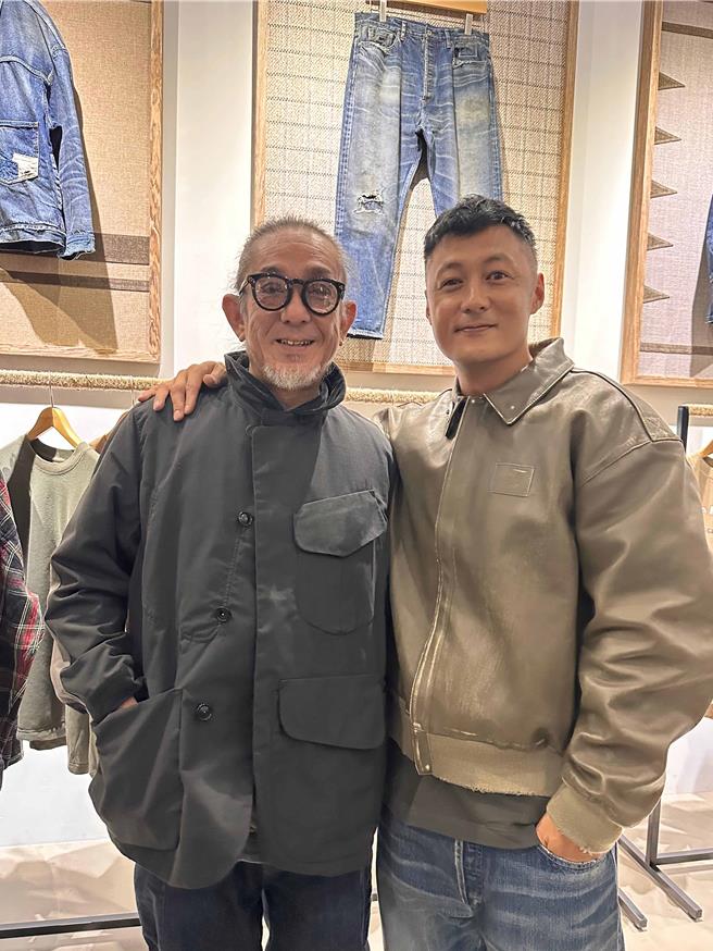 Norbit by Hiroshi Nozawa 主理人野泽広志（左）、余文乐于日本合影。（尚庆创意）