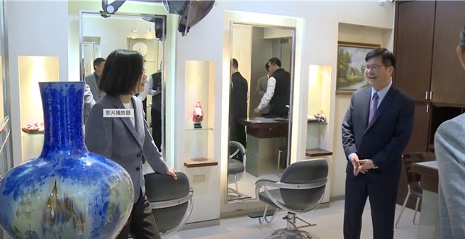 蔡英文任内最后春节开工日 不走传统路线。曾薏苹截图