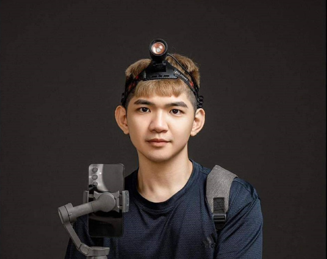 柬埔寨警方15日下午针对晚安小鸡自导自演案件举行记者会说明。（图／中时资料照、脸书）