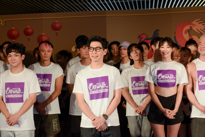 品冠今出席凯渥开工。（凯渥提供）