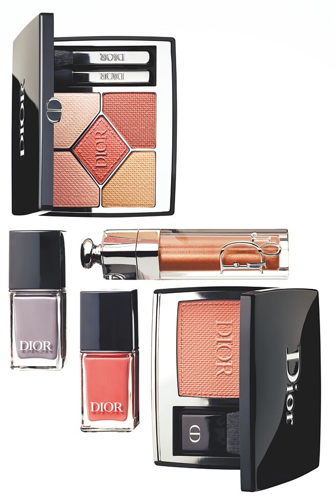2024迪奧推出全新《迪奧春季彩妝》色選，可以看出來色系較過往秋冬明亮。（Dior提供）