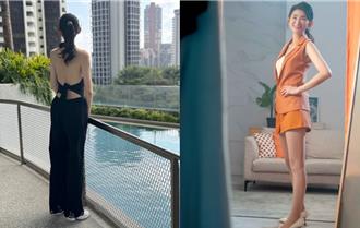 蘇宗怡大尺度洋裝辣翻老公 「雙手」維持10年好身材