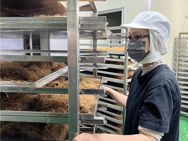 勞動力發展署雲嘉南分署虎尾就業中心最近協助一名36歲國中學歷的家庭主婦朱女士找到米粉工廠工作。（虎尾就業中心提供）