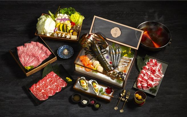 到旬嚐點精選午間套餐，折扣後只要2百多元就能享用，還有專人涮煮，享有滿滿尊榮感。（王品提供）