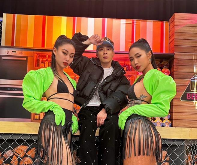 润少（中）受邀担任反诈宣导大使。（混血儿娱乐提供）