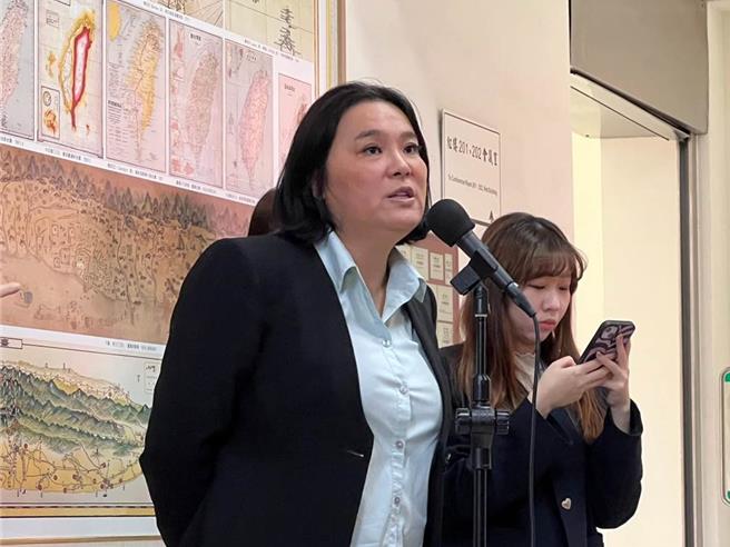 国民党立委陈玉珍。（李奇叡摄）