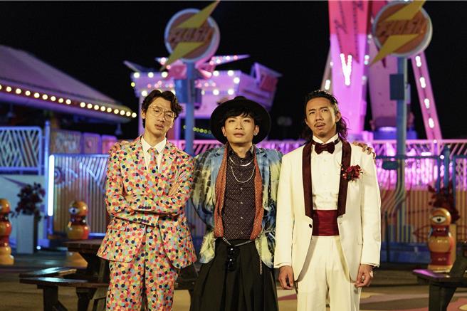 陳湛文（左起）、何啟華、張繼聰在《飯戲攻心2》拿出優異表現。（華映娛樂提供）