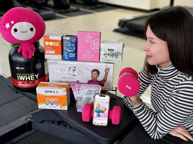 搶攻年後瘦身商機，momo集結低卡輕食、健身器材、窈窕保健食品限時優惠，最高再送8%mo幣回饋。（momo提供／古明弘台北傳真）