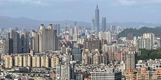 財政部出手，瞄準豪宅主祭雙重租稅嚴厲措施。台北市房市示意圖。（本報資料照片）