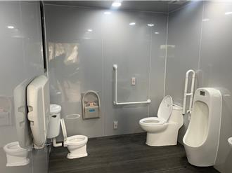 板橋區公所打造性別友善公廁 方便市民安心如廁