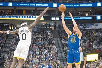 NBA》首度替補大爆發 浪花弟狂飆35分