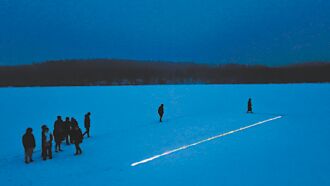 林昶戎芬蘭駐村 零下20℃創作冰湖之光