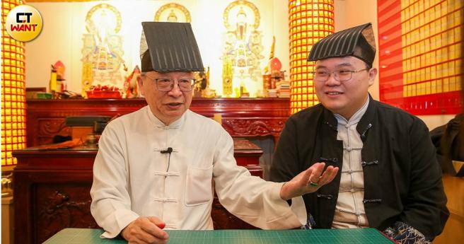 黃士豪師承李游坤，而李游坤的師兄恰好是全台唯一深入研究道教的中研院院士李豐楙。（圖／黃耀徵攝）