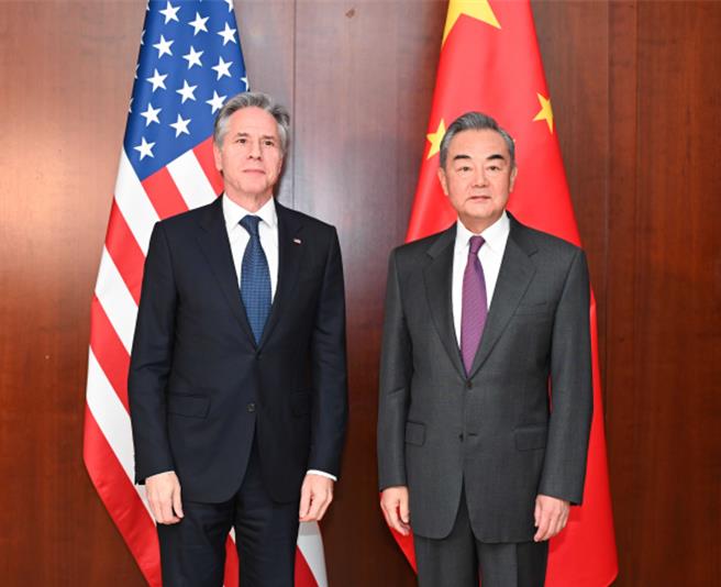 王毅見布林肯籲美方勿以惡小而為之，勿以善小而不為。（大陸外交部）