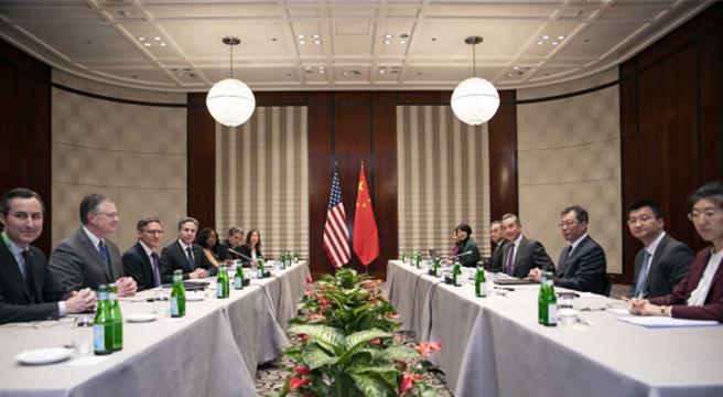 王毅見布林肯籲美方勿以惡小而為之，勿以善小而不為。（大陸外交部）