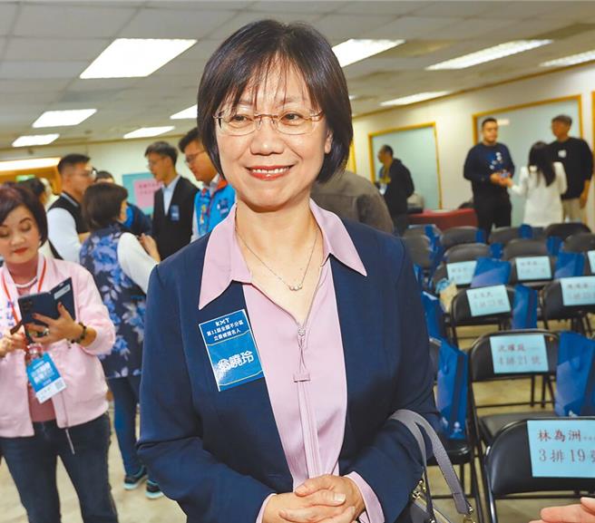 国民党立委翁晓玲。（本报资料照片）