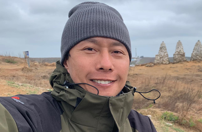 张启乐坦言能在臺湾生活很幸福。（图／张启乐脸书）