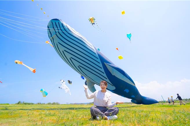 「2023新竹市国际风筝节」首度荣获2024米兰设计大奖（Milan Design Awards）银奖肯定。（新竹市政府提供／陈育贤新竹传真）