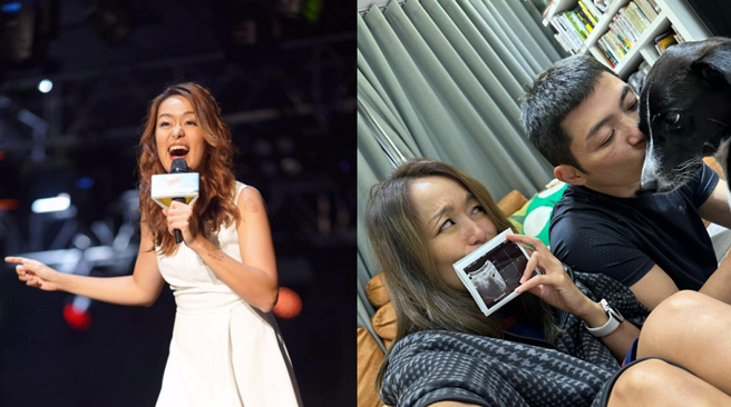 人气Podcast《百灵果News》主持人也是脱口秀演员凯莉。（图／摘自凯莉脸书、百灵果News脸书）