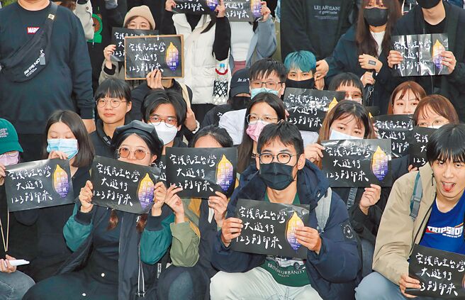 印度移工确定开放。图为过去民团反对增加新移工国的画面。（本报资料照片）