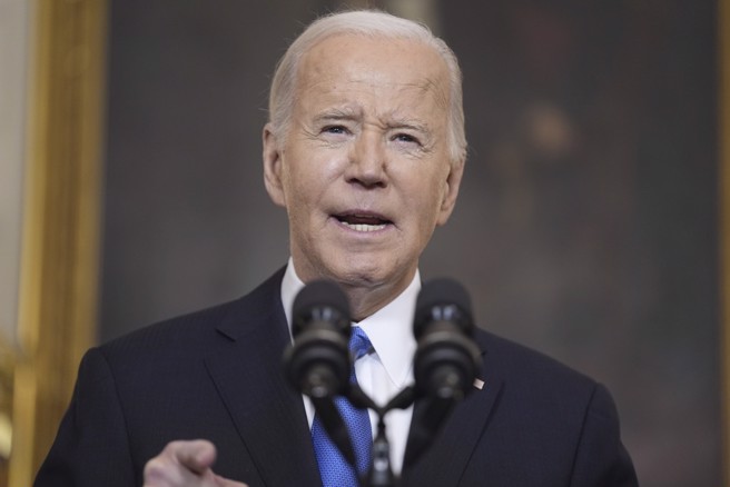 美國總統拜登。（圖／美聯社）