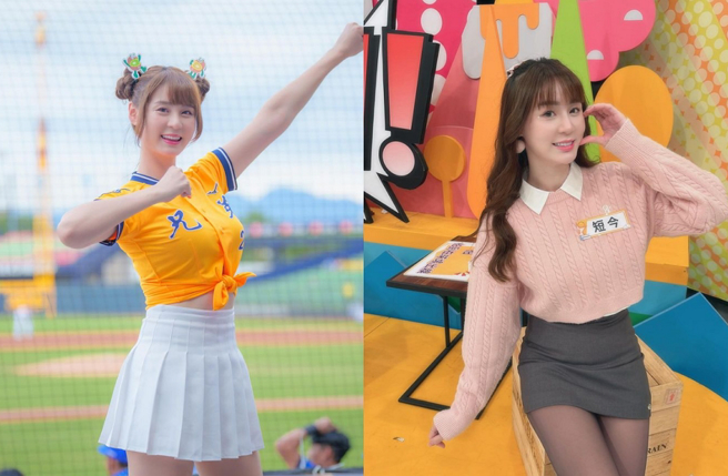 中信兄弟啦啦隊「Passion Sisters」成員短今。（圖／摘自短今SAMMIE Instagram）