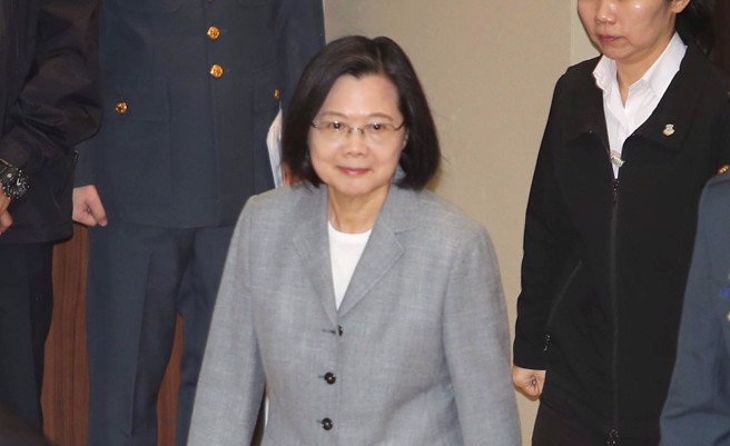 总统蔡英文。（资料照）