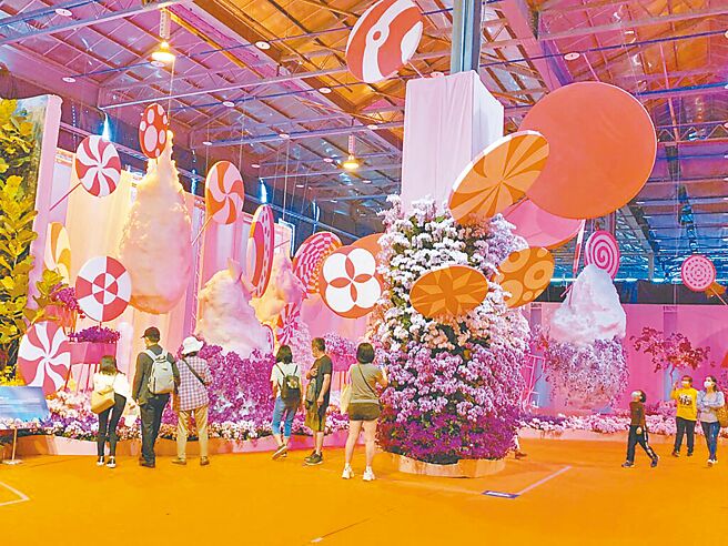 今年台湾国际兰展24日将于台南市后壁区开展。图为去年台湾国际兰展。（台南市政府提供／张毓翎台南传真）