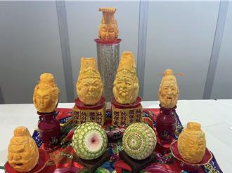 雕出台灣神像精髓 弘光生奪「IKA奧林匹克廚藝競賽」滿分