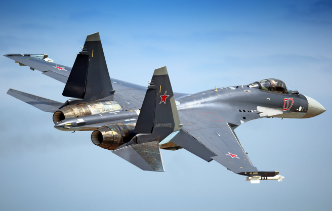 俄罗斯苏（Su）-35 战机的资料照。（图:shutterstock/达志）