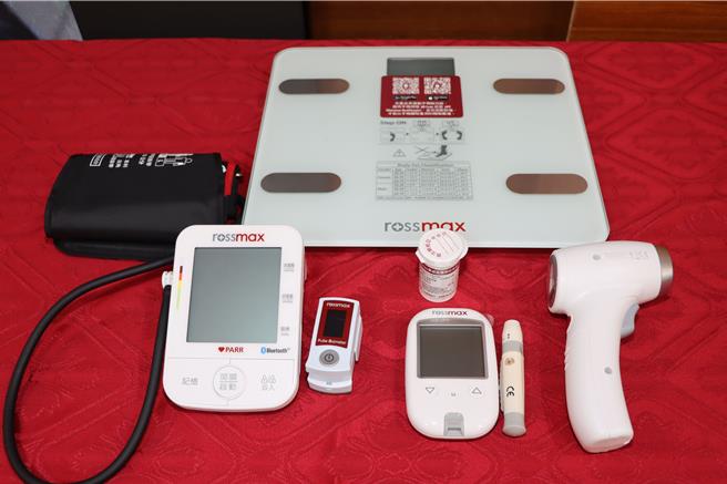 捐赠的医疗照护设备。（苗栗县政府提供／李京升苗栗传真）