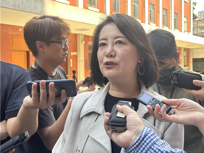 民進黨團幹事長吳思瑤。（黃婉婷攝）