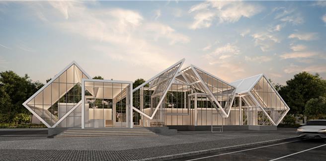 高雄建商清景麟集团入主上柜公司「福裕事业」，首度到台南高铁特区推案，力邀台湾清水模大师毛森江亲自操刀，打造1栋呈现极致工艺的神秘建筑。（清景麟提供）